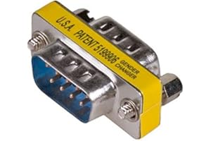 ISTARCOMPUTER Convertisseur Adaptateur DB9 Mâle Femelle Serie changeur de Genre RS232