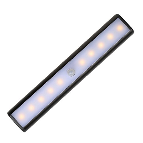 Preisvergleich Produktbild LED Beleuchtung Lichtleiste mit Bewegungsmelder BALFER Nachtlichter Leuchte USB Wiederaufladbare Batteriebetrieben für Schränke Schublade Schlafzimmer flur Werkstatt Keller Garage Treppenhaus Dachboden Geschirrschrank