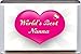 Produktbild Kühlschrank-Magnet Motiv "World's Best Nanna"