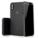 Produktbild QUADOCTA Premium Ultra Slim Hülle kompatibel mit iPhone XS MAX (6,5") Schutzhülle - Bombyx Schwarz - Extrem dünnes Case - Leicht Transparentes Smart Cover mit Kameraschutz (Qi fähig)