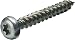 Produktbild CIMCO Torx-Allzweckschraube 4,5x50 T20 vz Halbr. 19 1229