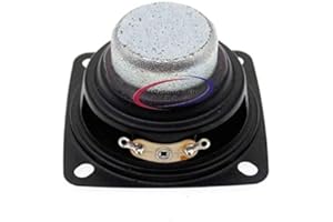 Reland Sun Lot de 2 haut-parleurs portables 4 ohm 8 ohms 5,1 cm gamme complète 10 W 15 W 20 W haut-parleur Hi-Fi BT haut-parleurs DIY (4 ohm 15 W)