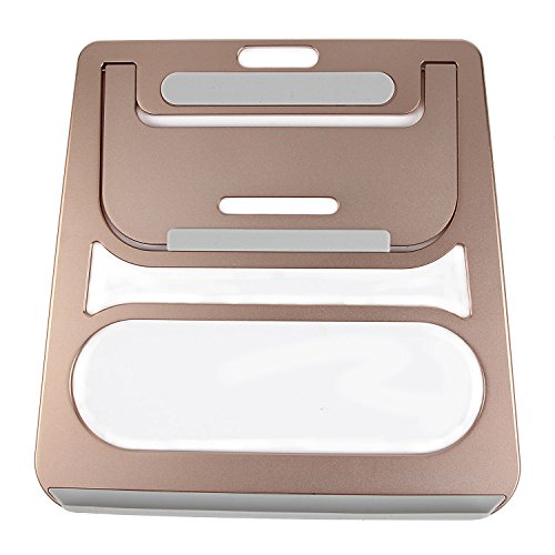 NPET Notebook Ständer Aluminium Laptopständer ( 22 x 22.5 x 5.8cm Laptophalter für Notebooks, Laptops, Tablet, Macbook ）- Fünf Farben stehen zur Verfügung - 2