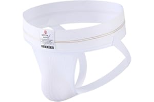 BRODDLE Men's Jockstrap Stretchy Nylon Mesh Pouch Performance Workout Athletic Supporters for Men