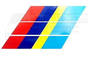 Youngtimersclassic Adesivi per griglia PTS Peugeot 205 GTI CTI Rally