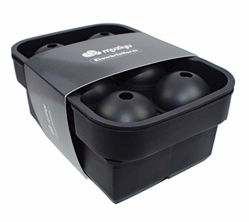 MUZIYU 6-fach JUMBO-Silikon-Eiswürfelformen im 2er-Set - 3