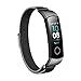 Produktbild Upxiang Armband kompatibel für Huawei Honor Magic 4 Milanese Mesh Magnetisch Uhrenarmband Smart Watch Edelstahl Metall Ersatzband
