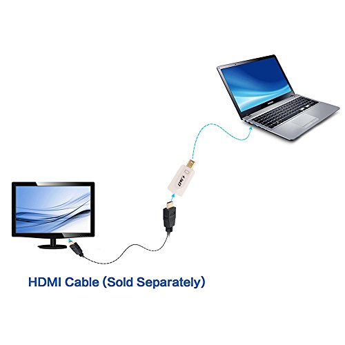 Mini DP auf HDMI, J&D Goldbeschichteter Mini Displayport (Thunderbolt) auf HDMI Kabel Adapter - 5