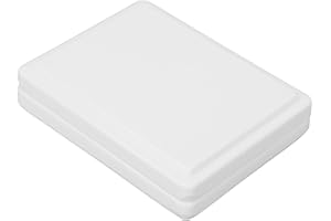 ‎UXSIYA Aquarell-Palette,Praktische,Staubdichte,Reine Farbe,Wiederverwendbare Keramik-Palette Mit 12 Vertiefungen,Weiß Für Erwachsene Für Zuhause