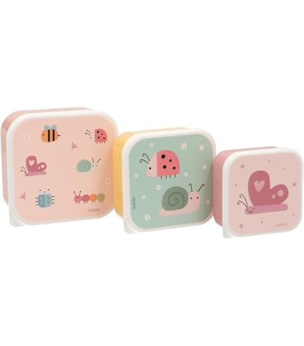 Lunch Box Enfant Tutete 780 Ml - Boîte Repas Hermétique, Micro-ondes Et Lave-vaisselle, Sans BPA, Fermeture 4 Onglets