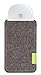 Produktbild WildTech Sleeve für Apple Magic Mouse 2 / Magic Mouse 1 Hülle Tasche - 17 Farben (Handmade in Germany) - Grau