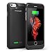 Produktbild Hülle, RAVPower 3000mAh Akkukapazität Akku Case für iPhone 6S 6, Schwarz