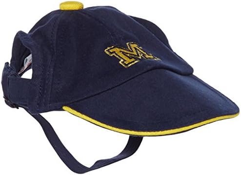 Sporty K9 Collegiate Michigan Wolverines Dog Cap, Medium