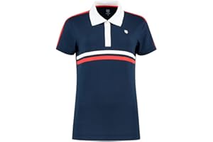 K-Swiss Women's Heritage Sport Polo Shirt Tennis