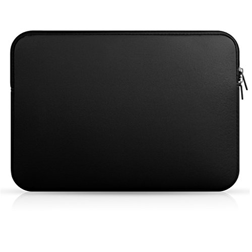 Laptop Hülle Tragetasche Schutzhülle Laptophülle Laptop Tasche für Macbook Mac Air/Pro/Retina – Schwarz, 13 Zoll - 7