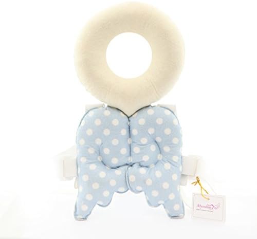 Head Protection Mat Baby Toddler Head Restraints Child Head Crash Pad Anti - Throw Pad Head Cap ( Color : Blue )