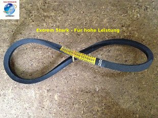 Nr.198 Ersatzriemen 12,7 x 2870 mm La, Keilriemen 4L-1130, Riemen, Antriebsriemen, Kupplungsriemen, Rieme