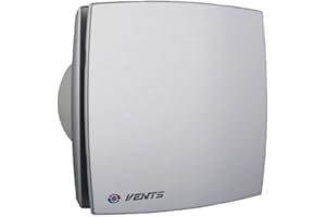 Bad-Lüfter Ventilator Wandlüfter 100 125 150 VENTS LD /LDA (Edelstahl, Ø 125)