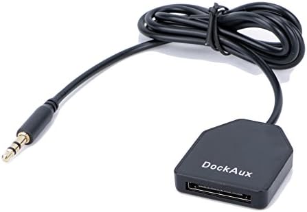 DockAux 30-pin dock Cable 3.5mm audio plug to ipod dock female adapter converter cable for Bose soundDock