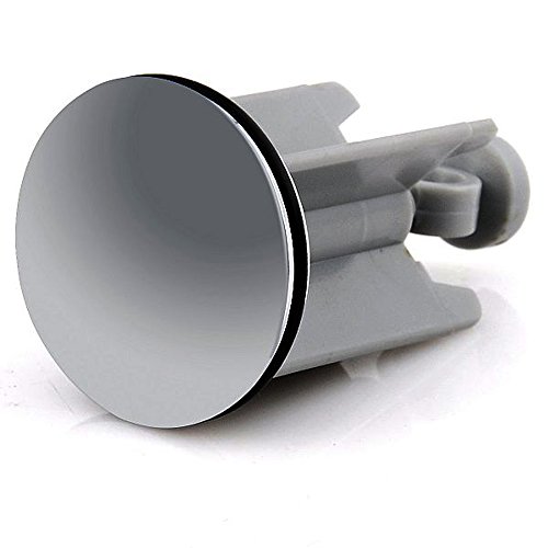 2 Stück Waschbecken-Stöpsel Waschbecken-Stopfen mit Haarfänger-Kette, passend für alle handelsüblichen Waschbecken 40mm hochwertige Qualität