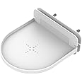 Wall Mount Holder Bracket For Home Mesh Wifi System Router Storage Stand Small Wall Shelf For Tenda Nova Linksys Velop TP-Link D-Link for Google Nest Wifi Router (white)