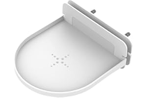 SAMTN Wall Mount for Google Nest Wifi Router, Bracket Holder Shelf Stand for Tenda Nova Linksys Velop TP-Link D-Link (white)