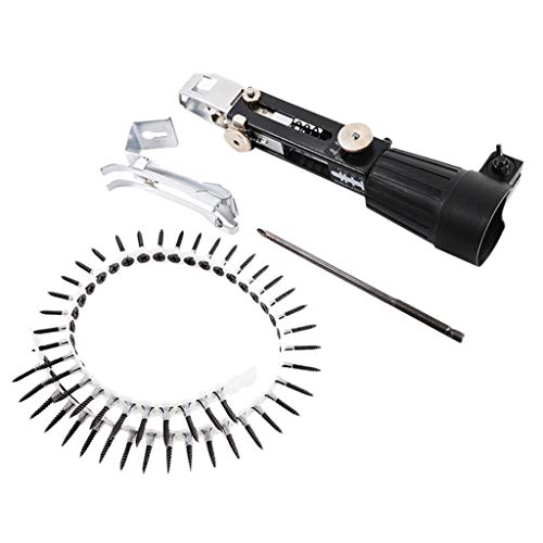 Preisvergleich Produktbild Happy event Elektrische Bohrmaschine Bohrmaschine Kettenadapter Automatische Schraubenkette Nageladapter für Bohrmaschine Werkzeug