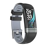 MI-Pedometri Smart Fitness Armbanduhr Activity Tracker Wasserdichter Smart Belt Blutdruckmessungs-Armband-Farbbildschirm