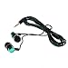 Produktbild Gemini Mall® Geräuschisolierende In-Ear-Kopfhörer Stereo-Kopfhörer für iPhone, iPad, iPod, Samsung Smartphones und Tablets, grün