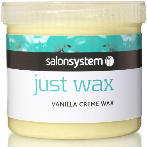 Salon System Just Wax Vanilla Cream Wax with An Intoxicating Aroma of Vanilla 450g