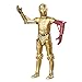 Produktbild Hasbro Star Wars B9802EL20E7 The Black Series 6 Zoll Figur: C-3PO (Widerstands-Basis), Actionfigur