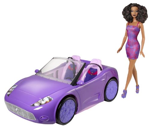 Preisvergleich Produktbild Barbie - So In Style SIS - Trichelle Puppe und Cabrio