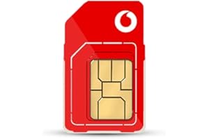 Vodafone SIM Card UK PAYG £10 Bundle -7GB + Unlimited Calls & Texts 30 day bundle