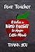 Produktbild Dear Teacher, It Takes A Kind Heart To Shape Little Minds, Thank You.: Red Apple Appreciation Gift - Blank Lined Journal/Notebook.
