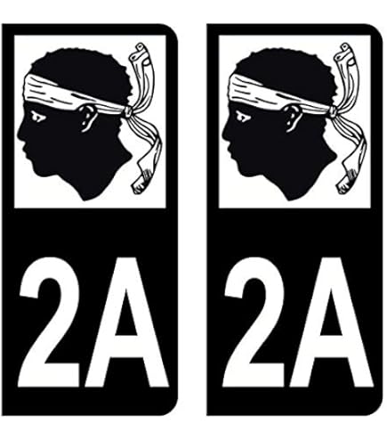 Sticker Autocollant Plaque D'immatriculation 72 - Sarthe