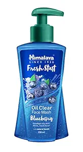 Himalaya Fresh Start Oil Clear Face Wash, Blueberry, 200ml