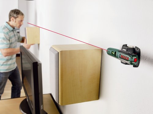 Bosch PLL 5 Laser-Wasserwaage + Wandhalterung (5 m Arbeitsbereich) - 2