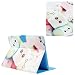 Produktbild Patterned Leather Wallet Flip Tasche Hüllen Schutzhülle - Case für iPad 4 3 2 - Cute Marshmallow