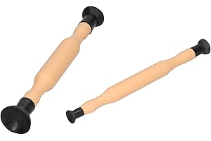 CERSALT Rettifica valvole per Auto, Varie Applicazioni Ventose a Doppia estremità Facile da Usare Utensile per smerigliatura valvole 2 Pezzi per motoseghe per Tosaerba