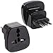 Produktbild uhppote Typ L Travel Adapter Adapter AC Power Plug Converter AC Sockel für Italien Uruguay Norm San Marino (2 Stück)