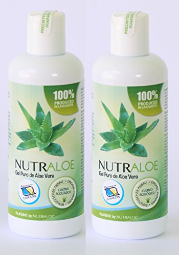 Preisvergleich Produktbild Nutraloe reines 100 % Aloe Vera Gel 250ml x 2 Stück