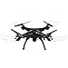 Price comparison product image Syma X5SC/X5SC-1 Falcon Drone HD 2.0MP Camera 4 Channel 2.4G Remote Control Quadcopter 6 Axis 3D Flip Fly UFO 360 Degree Eversion With 4GB SD Card (Black)