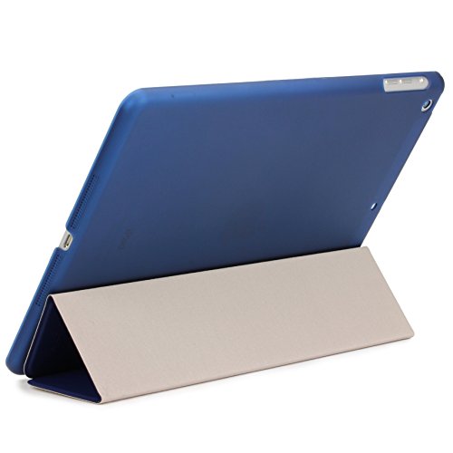 Original Urcover® iPad Air 2 ( 2014 Version – 6.Generation) Smart Cover Case Etui Schutz Hülle mit Sleep/Wake & Ständer Funktion inkl. Displayschutzfolie und weiteres Zubehör – Dunkel Blau - 2