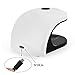 ACEVIVI Mini USB Portable 2W Black Handy Cute Manicure Tool Curing Gel & Gelish Nail Lacquer-LED Light Gel Nail Polish Dryer Machine 100V-240V
