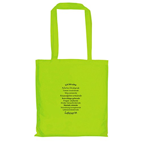 TEXLAB - Ich bin eine Lehrerin - Stoffbeutel