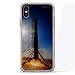 Produktbild Luxendary Designer, 3D-Druck, Mode, Luftpolster-Kissen, 360 Glas-Schutz-Set für iPhone, SpaceX Falcon 9 Rakete, Landung auf dem Ozean, farblos
