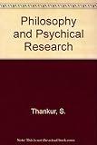 Image de Philosophy and Psychical Research