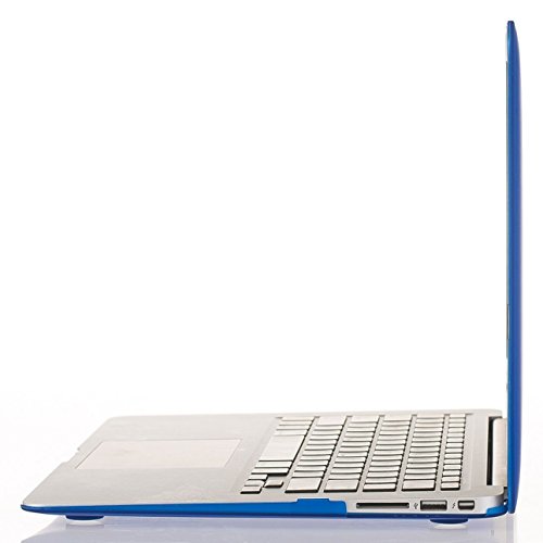 MOSISO Ultra Slim Plastik Hartschale Schutzhülle Snap Case für MacBook Air 11 Zoll (A1370 / A1465), Blau - 7