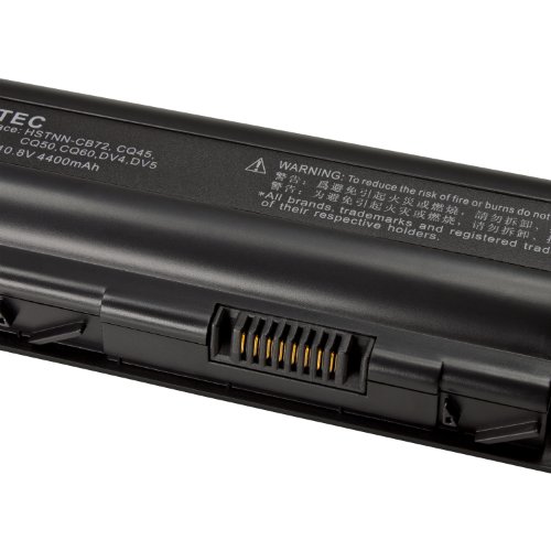MTEC Akku *4400mAh* für HP Pavillion DV4 DV5 DV6 G50 G60 G61 G70 G71 / HDX X16 / Compaq CQ40 CQ45 CQ50 CQ60 CQ61 CQ70 CQ71 / ersetzt Originalakku Bezeichnung: BP-BC74 EV06047 EV06055 C51C C52C C53C CB72 CB73 DB72 DB73 IB72 IB73 IB79 Q38C W51C W52C LB72 LB73 N50C Q34C UB72 UB73 XB72 W48C W49C W50C XB73 - 4
