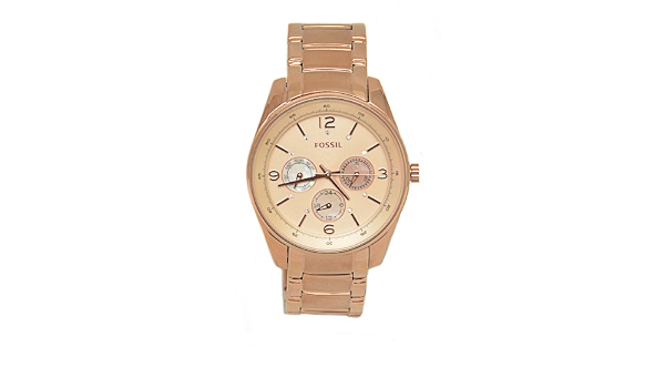 Fossil BQ1073 Stainless Steel Rose Gold 